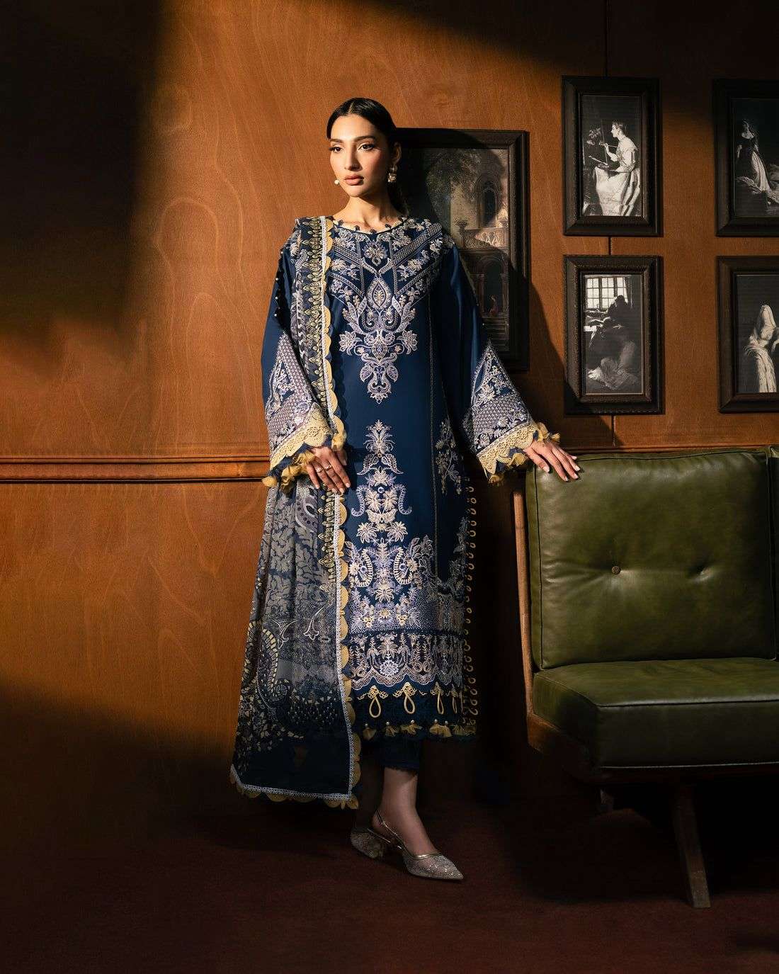 Le Premier Unstitched Embroidered Lawn 2026 by JADE